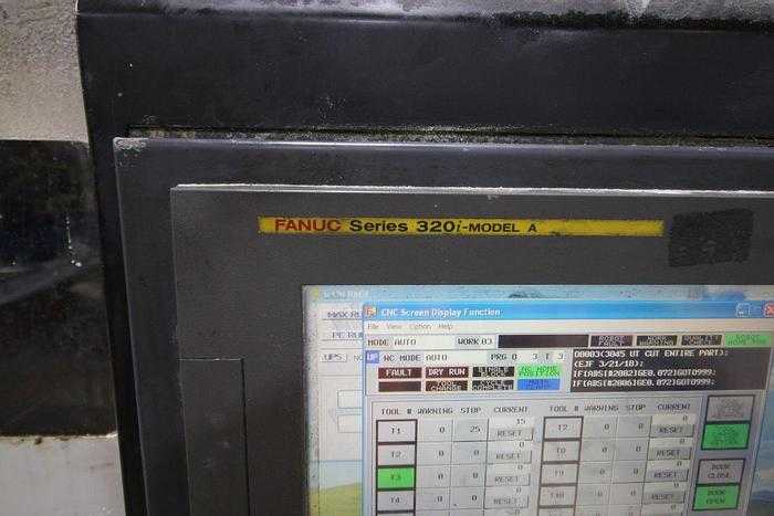 Fuji ANS320 CNC Lathe, FANUC 320I Control, Gantry Loader, Marposs Gauging System - CNC LATHES