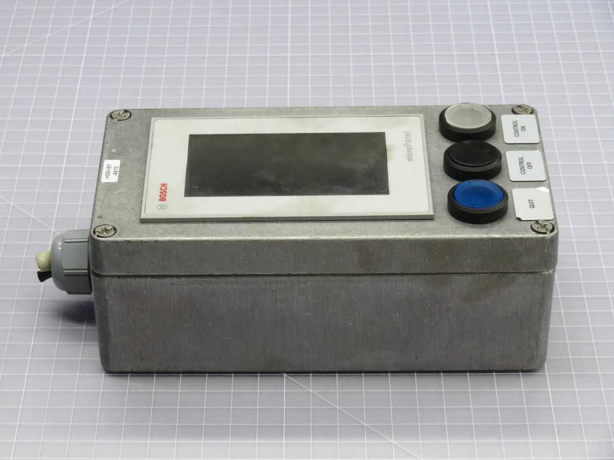 BOSCH PPC04CWINCE2 CONTROL PANELS INTERFACES, 24VDC POWER, 5.7 INCH DISPLAY, TOUCH INPUT - OPERATOR INTERFACE PANELS
