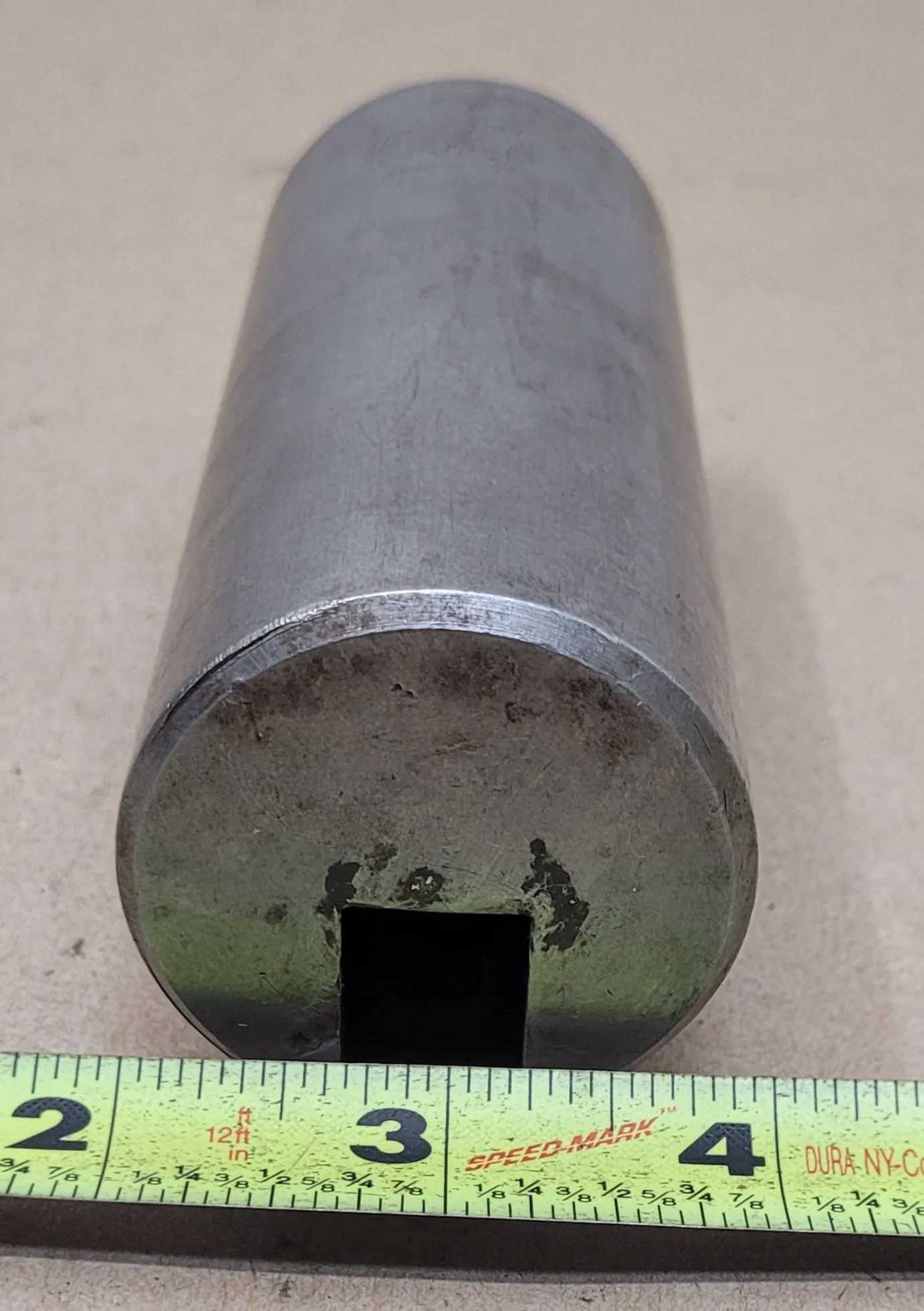 DUMONT KEYSEATER BROACH BUSHING, 1-15/16" DIA, 9/16" SLOT, STYLE D, 5" OAL - MACHINING TOOLING & PARTS