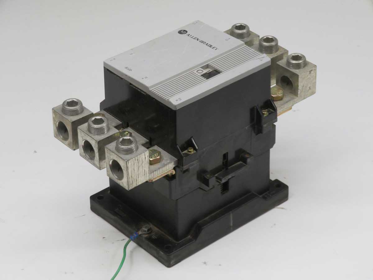 ALLEN BRADLEY 100-B300NB3 CONTACTORS, 3-POLE, 300A AC-3, 110-120V COIL, 200 HP, 1 NO/NC AUX - CONTACTORS