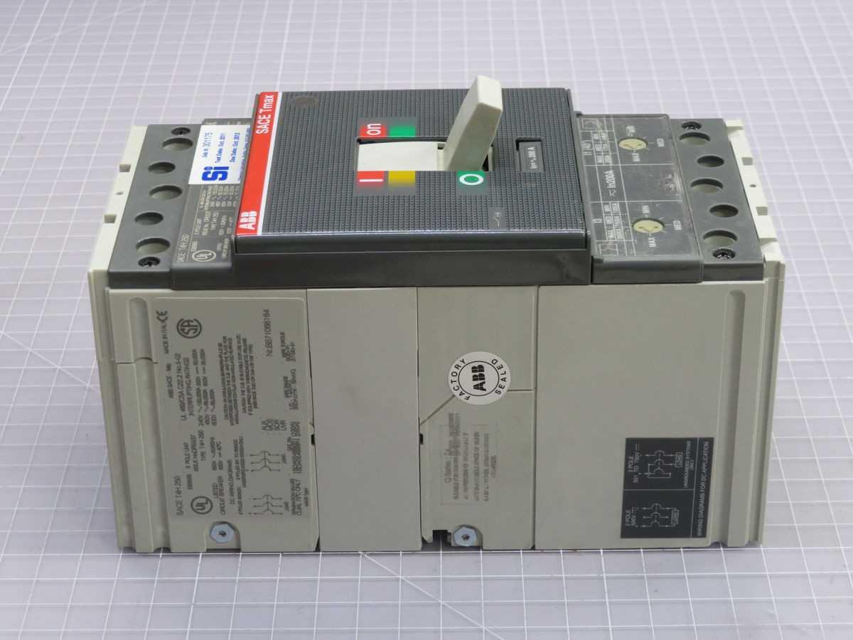 ABB 1SDA057201R1 2635840 MOLDED CASE CIRCUIT BREAKER T258821 - CIRCUIT BREAKERS