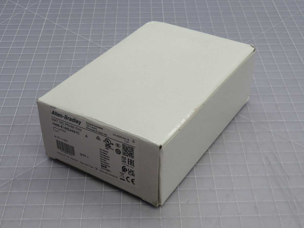 Allen Bradley 100S-E16QJ431C MCS-E IEC Safety Contactor T269081 - CONTACTORS