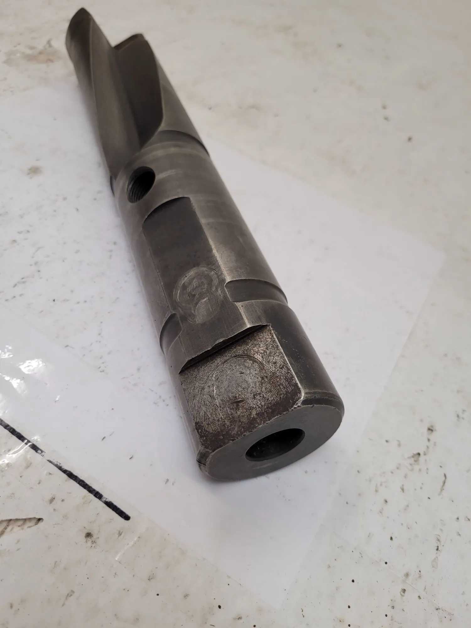 KENNAMETAL NR 270-0228 INDEXABLE DRILL, 12” OAL, 6.5” FLUTE, 2” SHANK/HEAD - MACHINE TOOLING