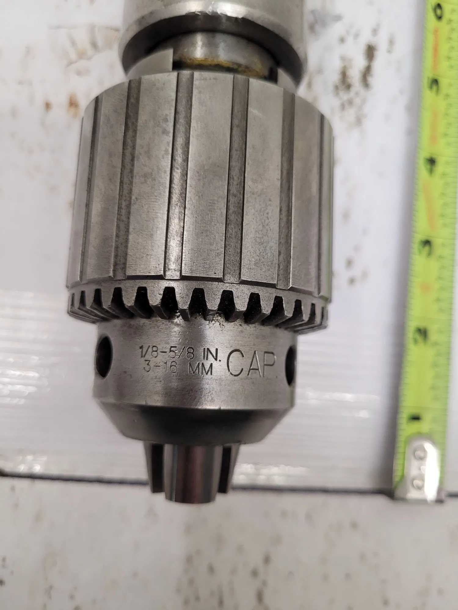 JACOBS 3KD CHUCK, 3 TAPER, 1/8-5/8" / 3-16MM CAP, W/ MFA29 MICRO HEAD FINE ADJUST BORING HEAD - MACHINE TOOLING