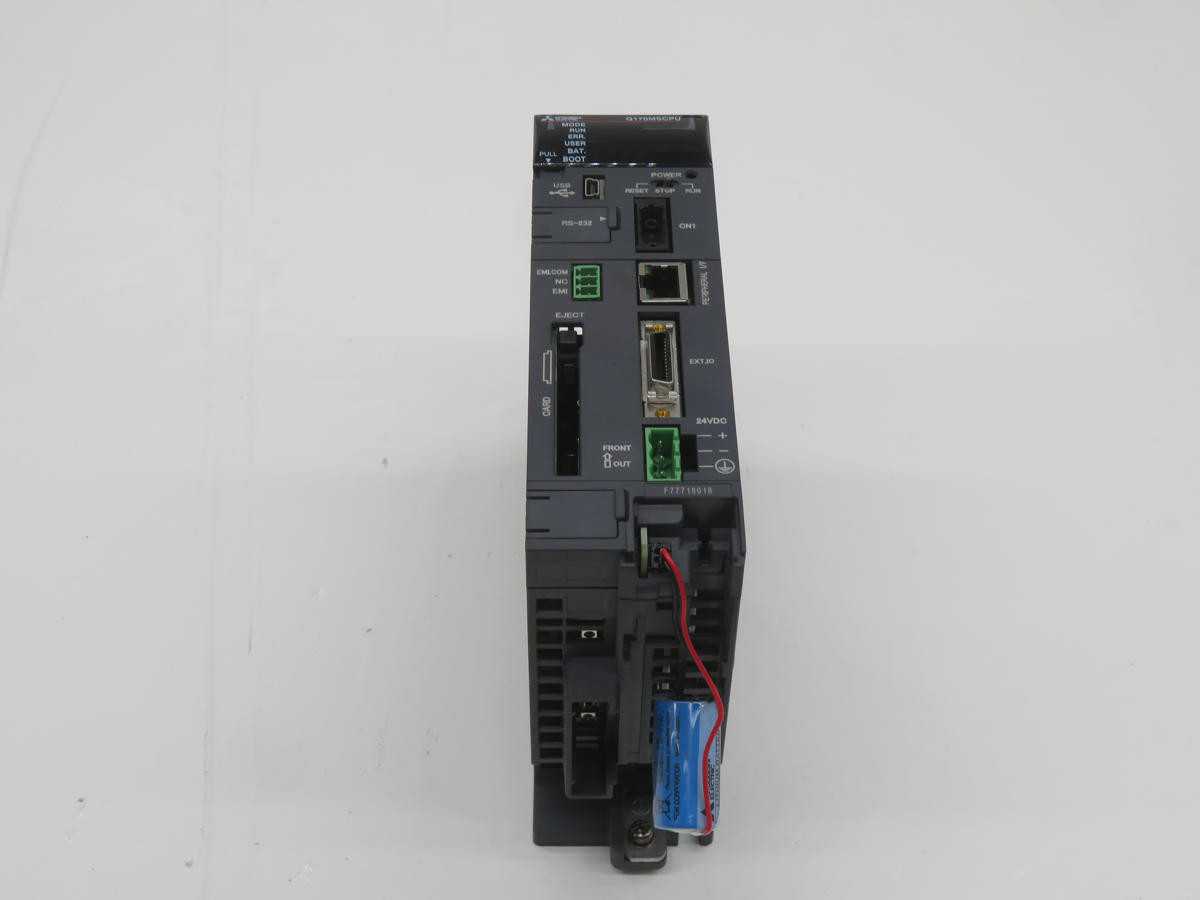 MITSUBISHI Q170MSCPU AMPLIFIER CONTROLS, 4 AXIS CONTROL, 24VDC POWER, 0-1MS RESPONSE - PLC MODULES