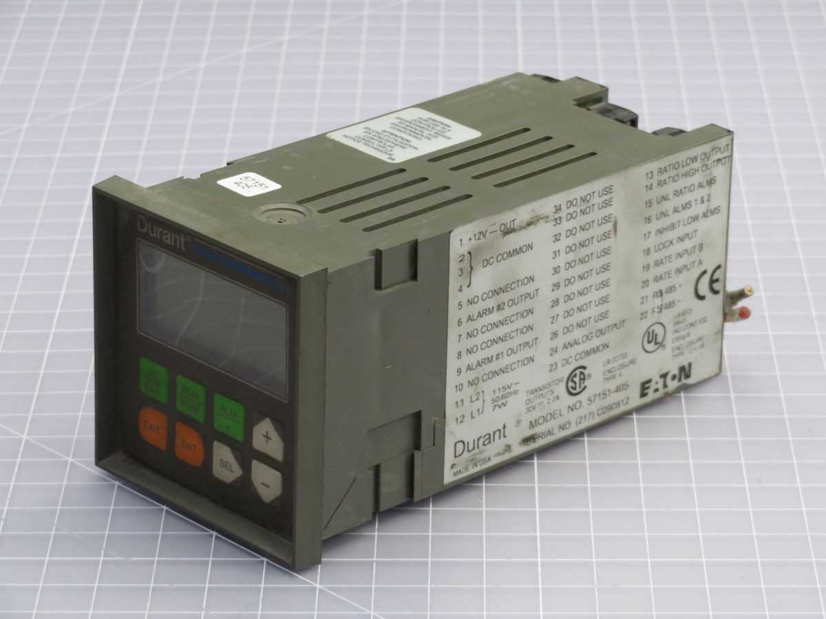 EATON 57151-405 AMBASSADOR SERIES PANEL METERS, RATE INDICATOR, 30V OUTPUT, 0.2A OUTPUT - PANEL METERS