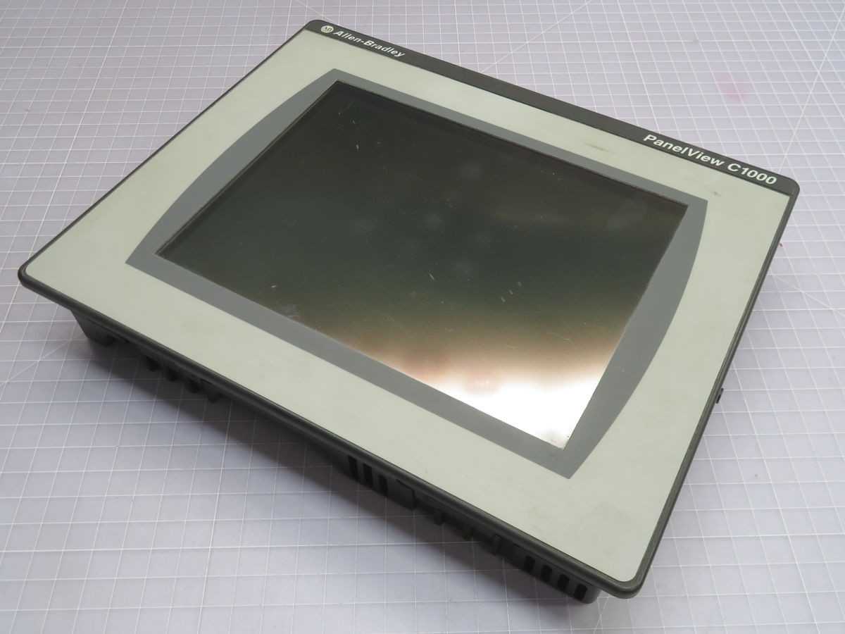 ALLEN BRADLEY, 2711C-T10C, HMI, 10 IN DISPLAY, TOUCH, 24V DC, ETHERNET, RS232, USB, NEMA4X IP66 - OPERATOR INTERFACE PANELS