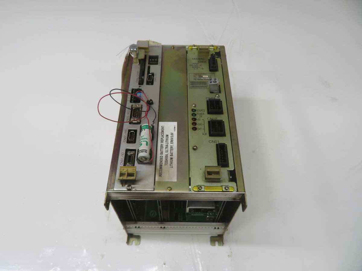 YASKAWA JZNC-XRK01D-1 CPU RACK/CHASSIS T268364 - ROBOT CONTROLLERS