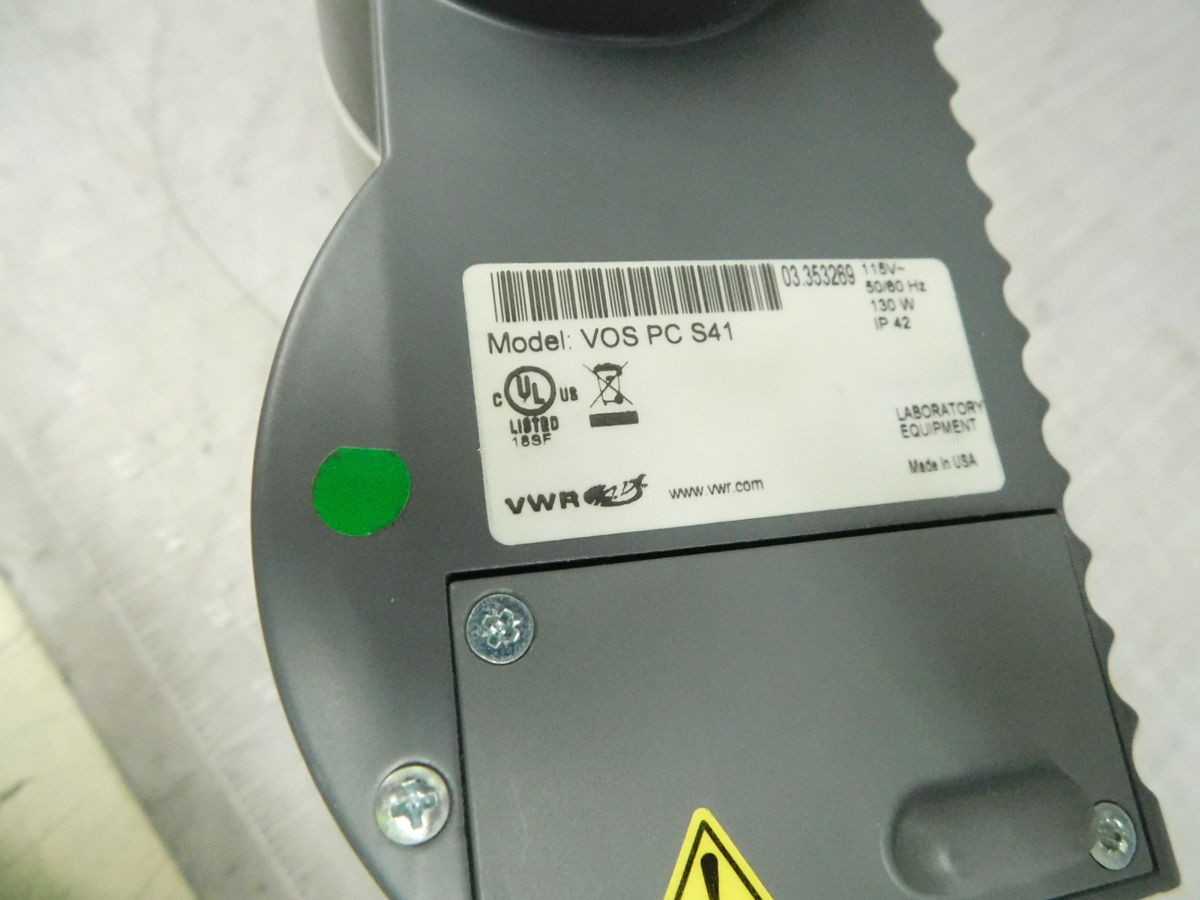 VWR VOS PC S41 OVERHEAD STIRRER MIXER HOMOGENIZER 50-2000 RPM - LAB & SCIENTIFIC