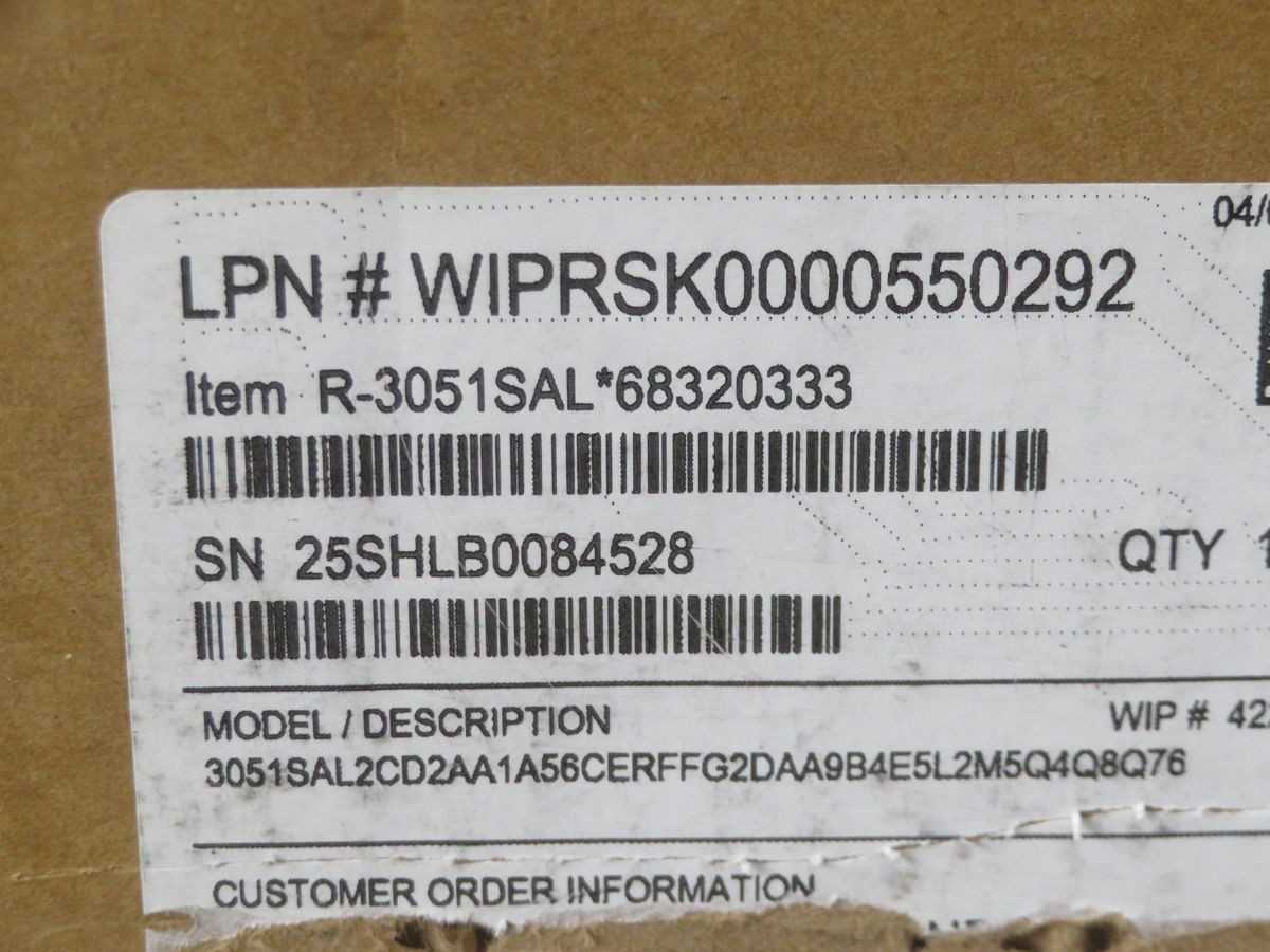 ROSEMOUNT 300S1AAE5M5 PRESSURE TRANSMITTER T266615 - PRESSURE TRANSMITTER
