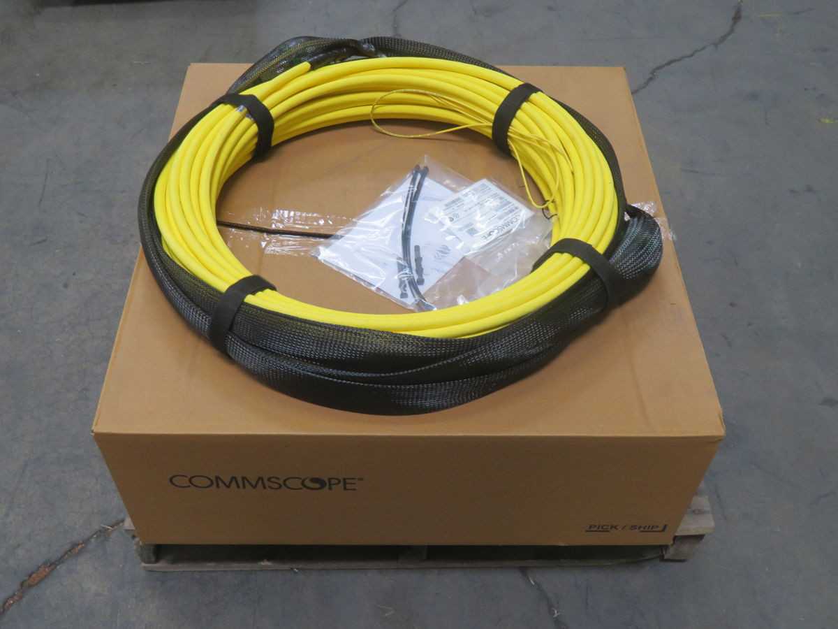 COMMSCOPE UJGQPQPTM-JKF157 HIGH-DENSITY, ULTRA LOW LOSS (ULL) SINGLEMODE FIBER TRUNK T268337 - FIBER OPTIC CABLE
