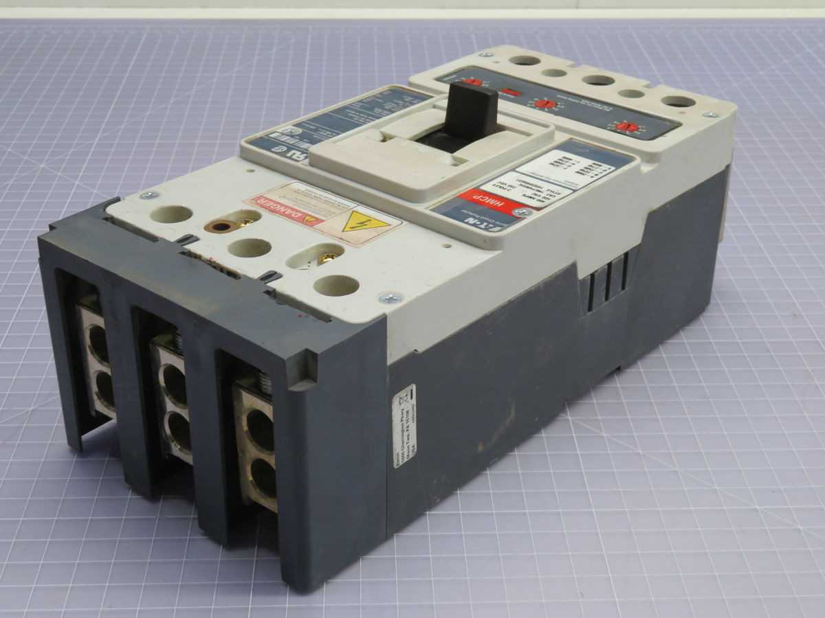 EATON HMCP400X5C CB, 3P, 3PH, 600 VAC, 250 VDC, 400A CONTINUOUS, 2000-4000 TRIP - CIRCUIT BREAKERS