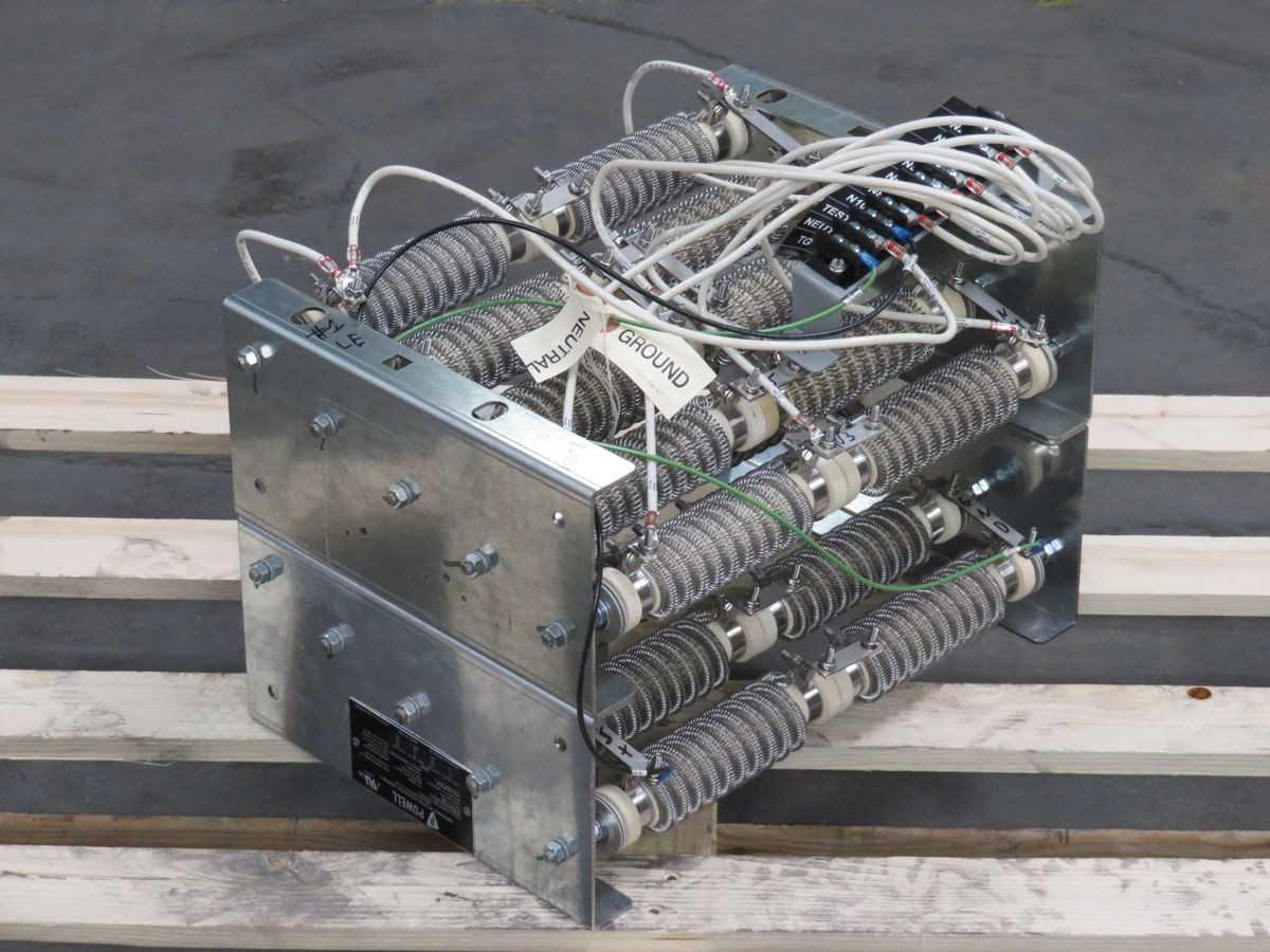 POWELL S-NGD27CM-1P20D0E-2 NGR, 480V/277V VOLTAGE, 138.6-27.7 OHM RESISTANCE - ELECTRICAL COMPONENTS