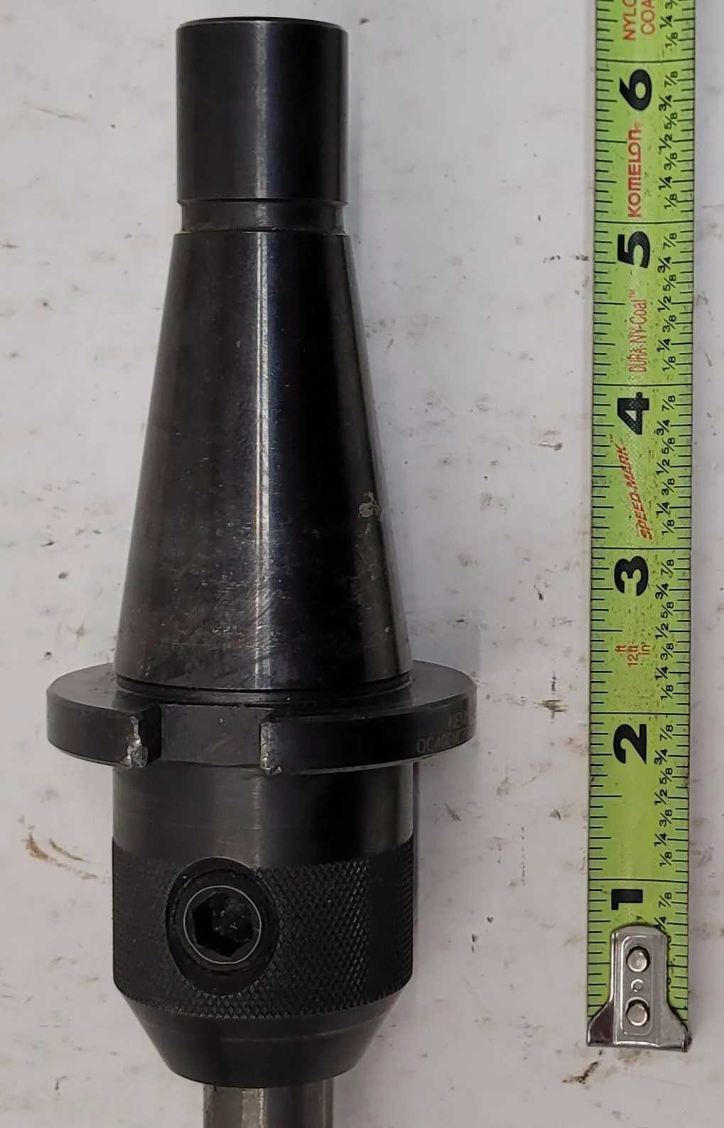KENNAMETAL QC40EM075231 TOOL HOLDER NMTB40 TAPER WITH 3/4" END MILL - MACHINE TOOLING