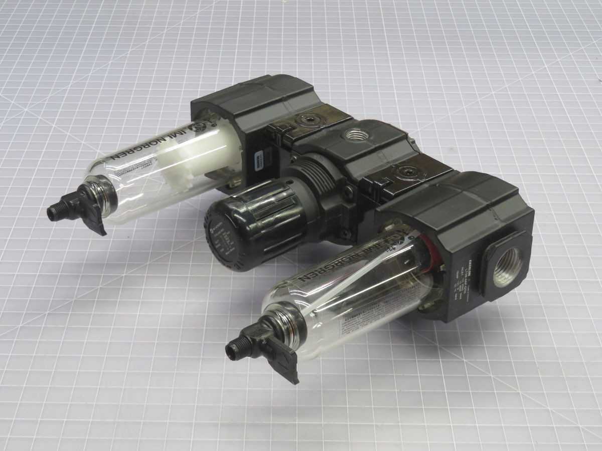 NORGREN C73A-4AK-QT3-RMG-QTB AIR PREPARATION UNIT (FRL) T267964 - FILTER, REGULATOR & LUBRICATOR COMBOS