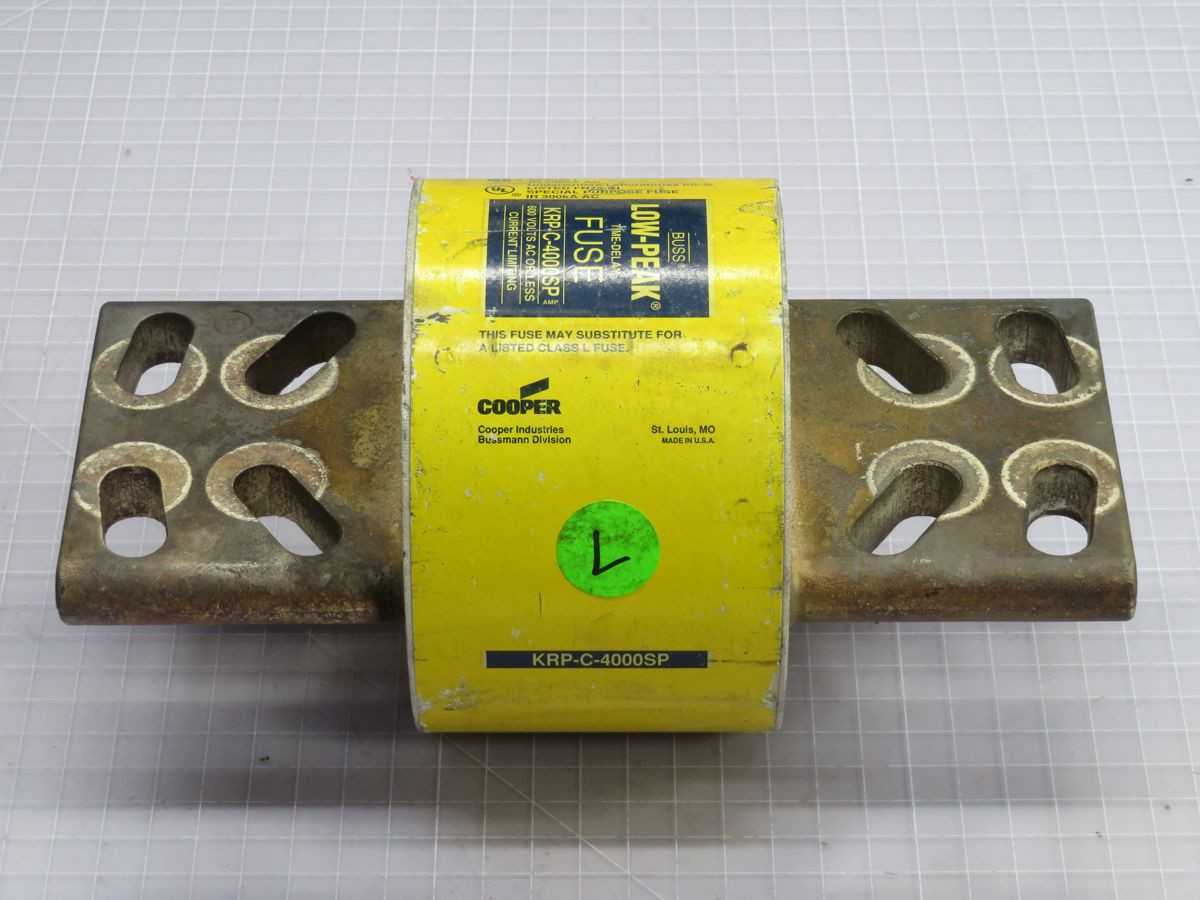 Cooper Bussmann KRP-C-4000SP Time-Delay Fuse T259752 - FUSES