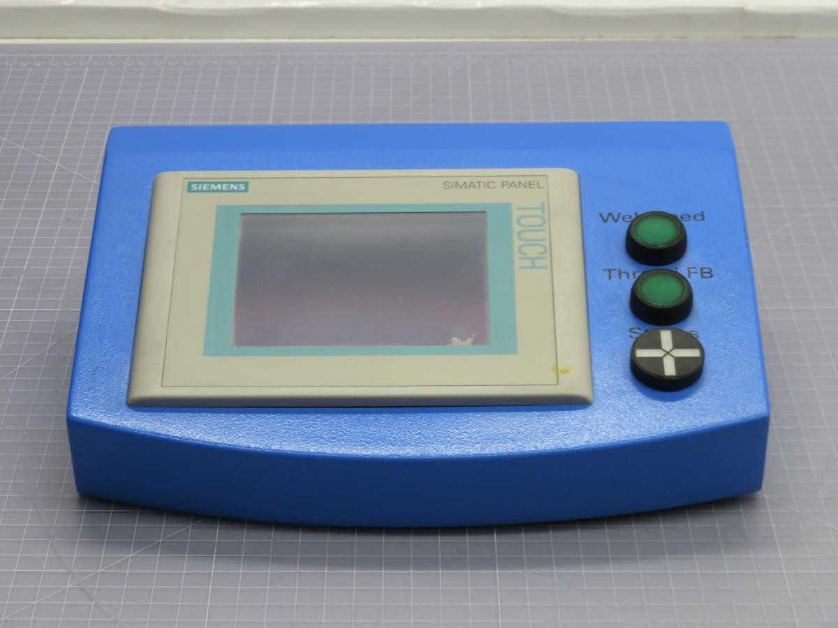 Siemens 6AV6642-0BA01-1AX1 Control Panel With 5.7 In Touch Display, 24V DC, IP65 - HMIS & DISPLAYS