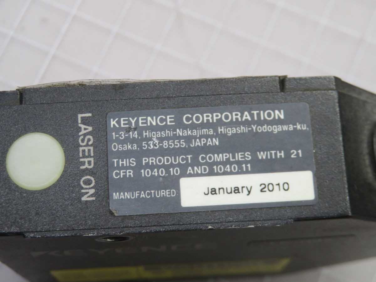 KEYENCE LK-G37 LASER SENSOR T266062 - SENSORS