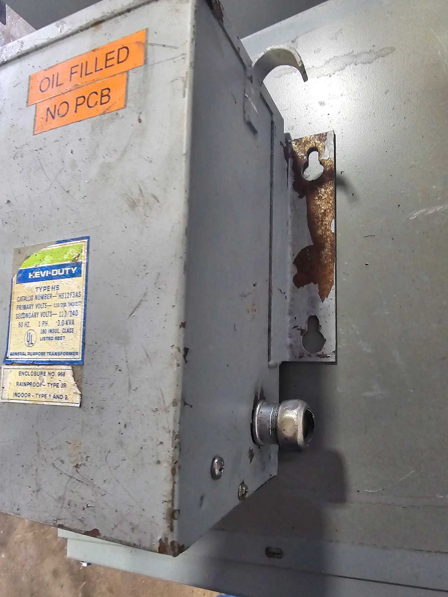EMERSON SOLA HD HS12F3AS 3KVA SINGLE PHASE AUTOMATION TRANSFORMER - MACHINING TOOLING & PARTS
