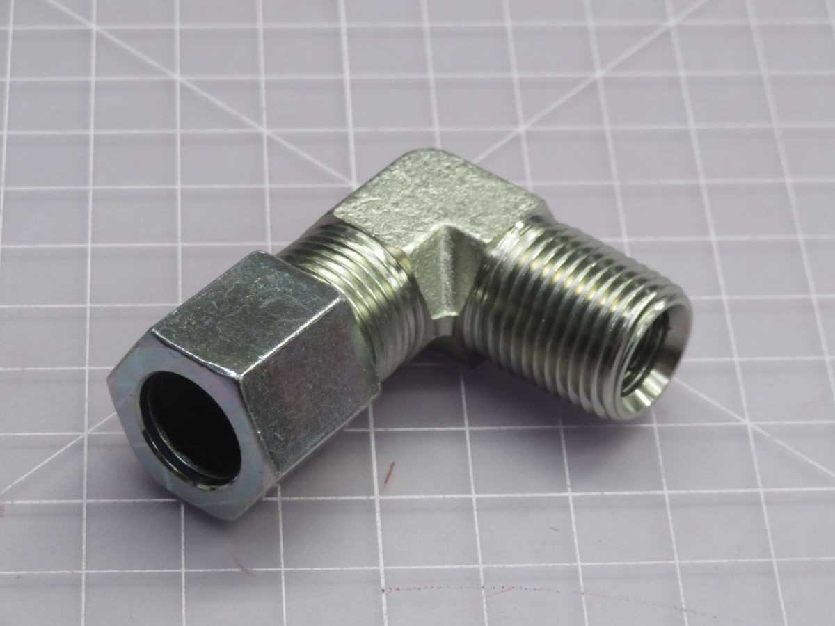 LOT OF 282 BRENNAN C2501-10-08 BT-MP ELBOW FITTING T264433 - PIPE ELBOW