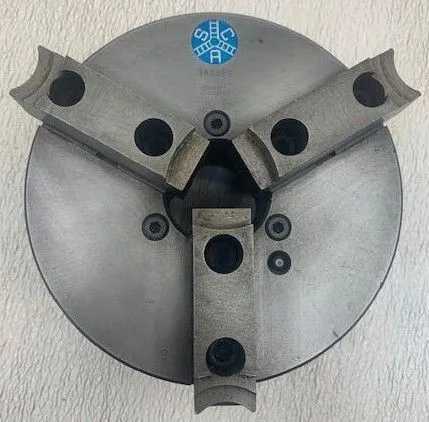 SCA 8 INCH 3 JAW CHUCK LATHE TOOLING - MACHINE TOOLING