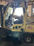 2005 Hyster H60FT LPG Sit-Down Forklift - 6000 lb Capacity, 7.10 ft Turning Radius - SIT-DOWN FORKLIFTS