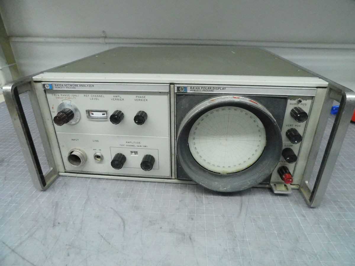 HP 8410A VINTAGE NETWORK ANALYZER M6830 - ANALYZER