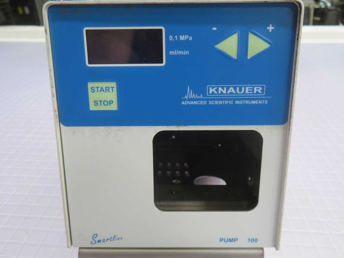 KNAUER D-14163 PUMP 100 HPLC PUMP T264305 - PUMPS
