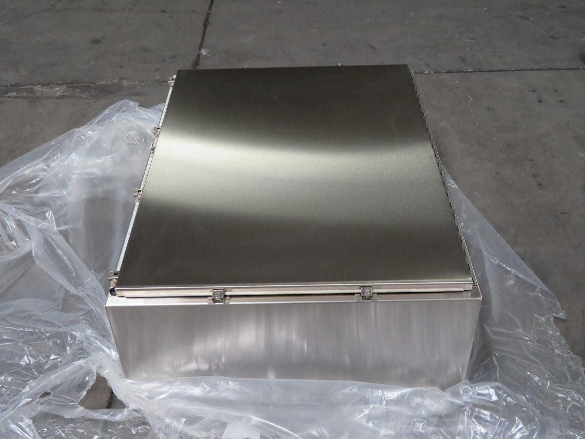 48X36X18 CONTROL ENCLOSURE, 48 IN HEIGHT, 36 IN WIDTH, 18 IN DEPTH, SS MATERIAL - ELECTRICAL ENCLOSURES