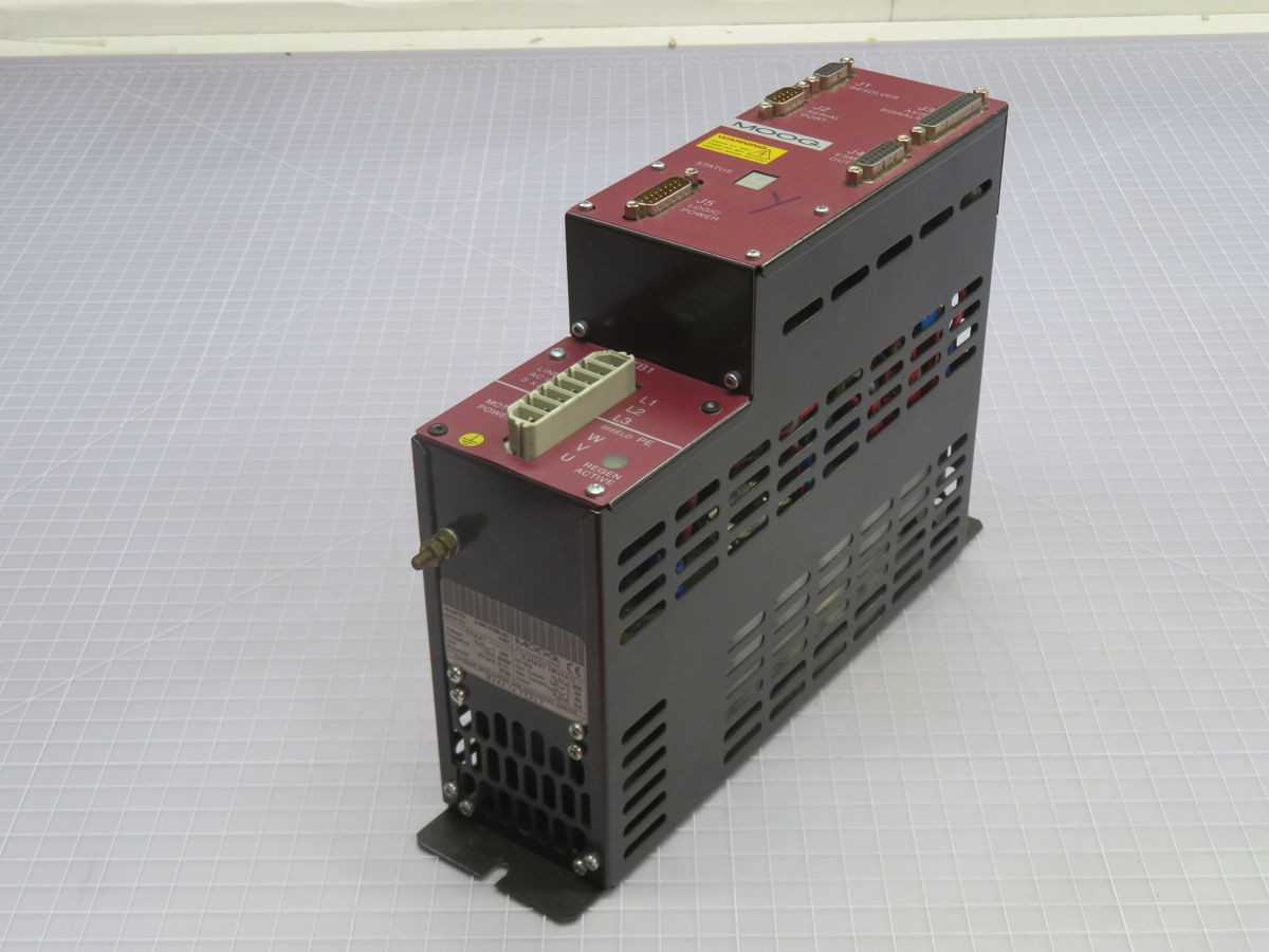 MOOG L180-410B-A2 L180 SERIES SINGLE-AXIS DIGITAL SERVO DRIVE T269070 - SERVO