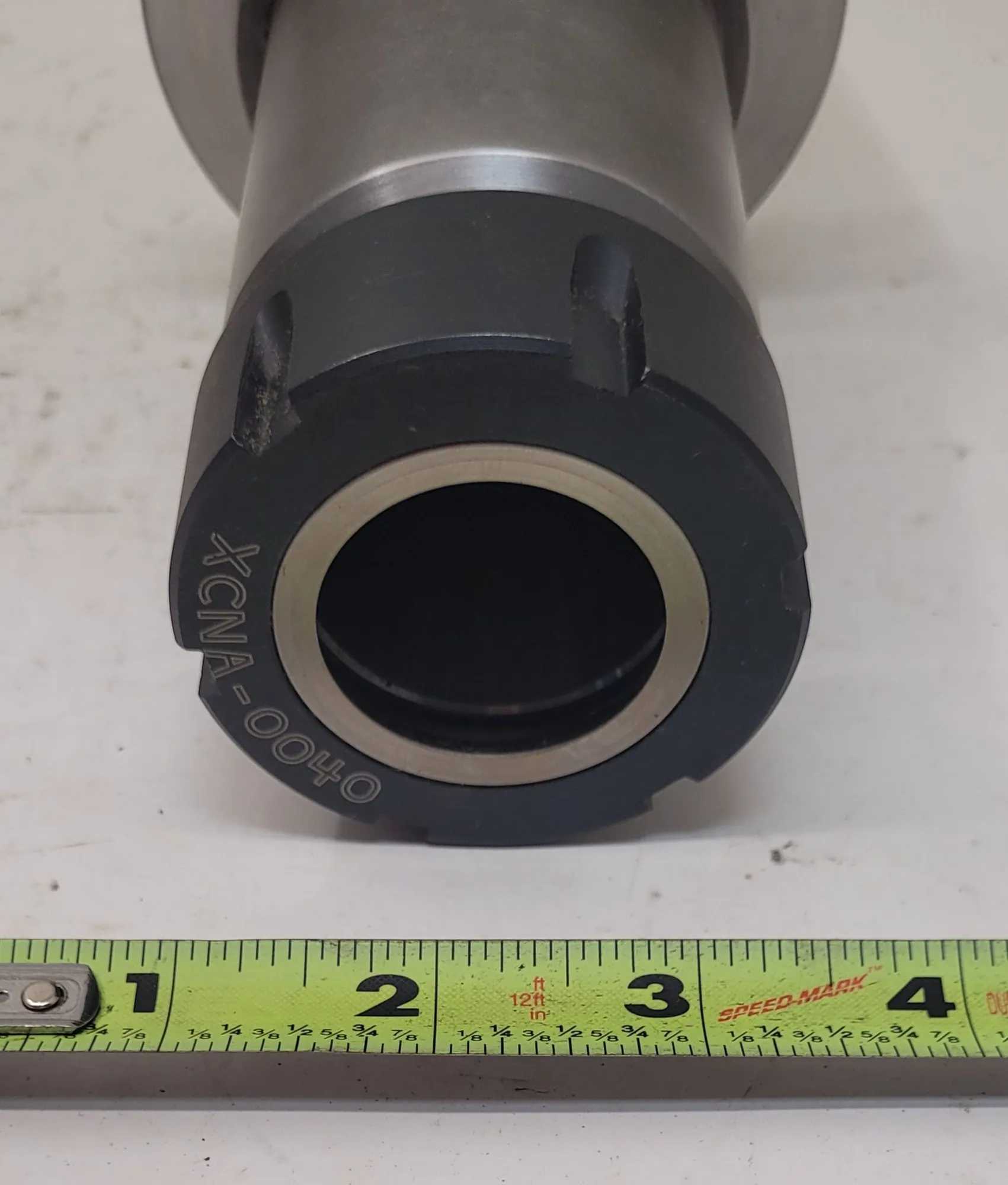 COMMAND C6C5-0040 CAT50 COLLET CHUCK - OAL 10" PROJ 5.75" BORE 1.5" - MACHINING TOOLING & PARTS