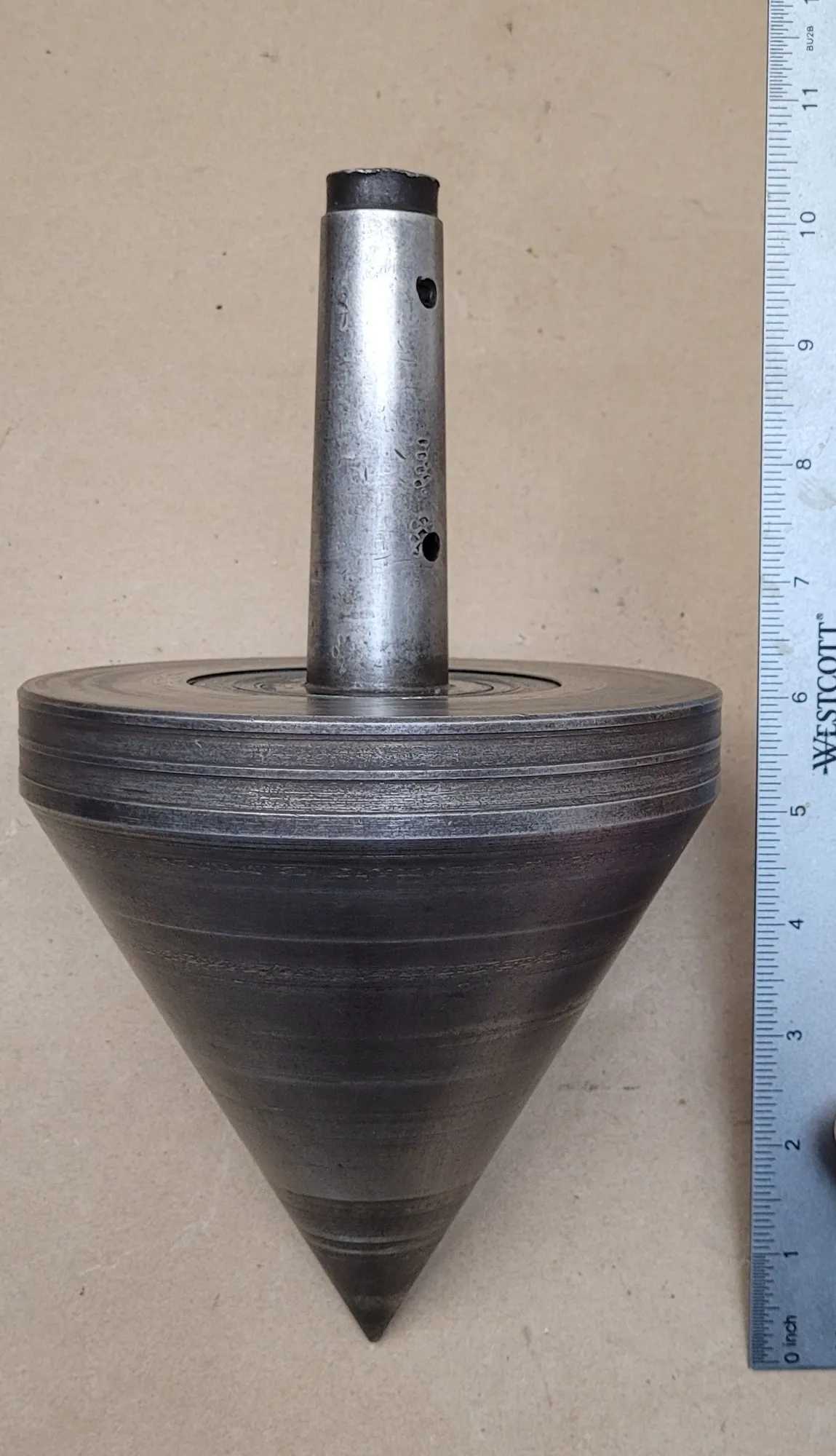 BULL NOSE LIVE CENTER 4MT MORSE TAPER 10IN OAL - MACHINE TOOLING