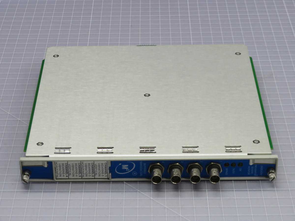 BENTLY NEVADA 140734-02B, CONTROLS PLCS, 4-CHANNEL, PROXIMITOR/SEISMIC MONITOR, 4 BUFFERED OUTPUTS - CORDSET CABLES