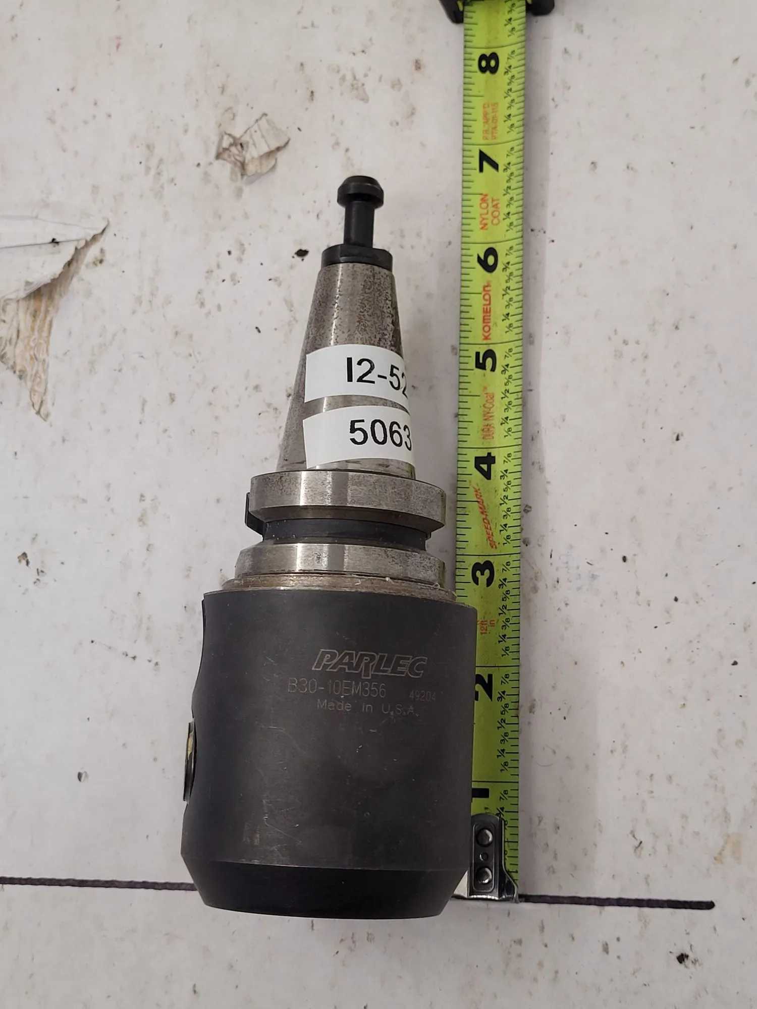 PARLEC B30-10EM356 TOOL HOLDER, 6IN H X 2.5IN W - MACHINE TOOLING