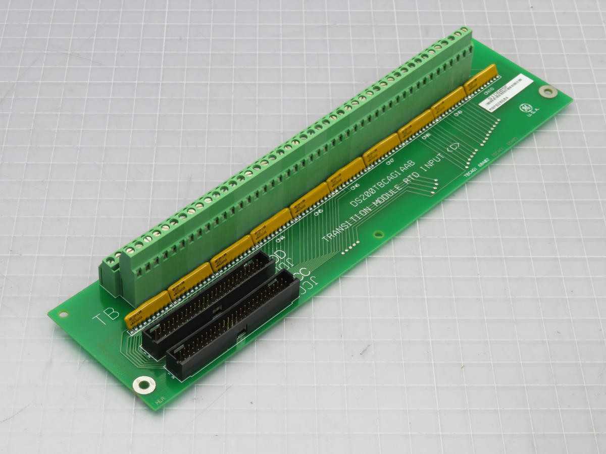 TB DS200TBCAG1AAB TRANSITION MODULE - PLC MODULES