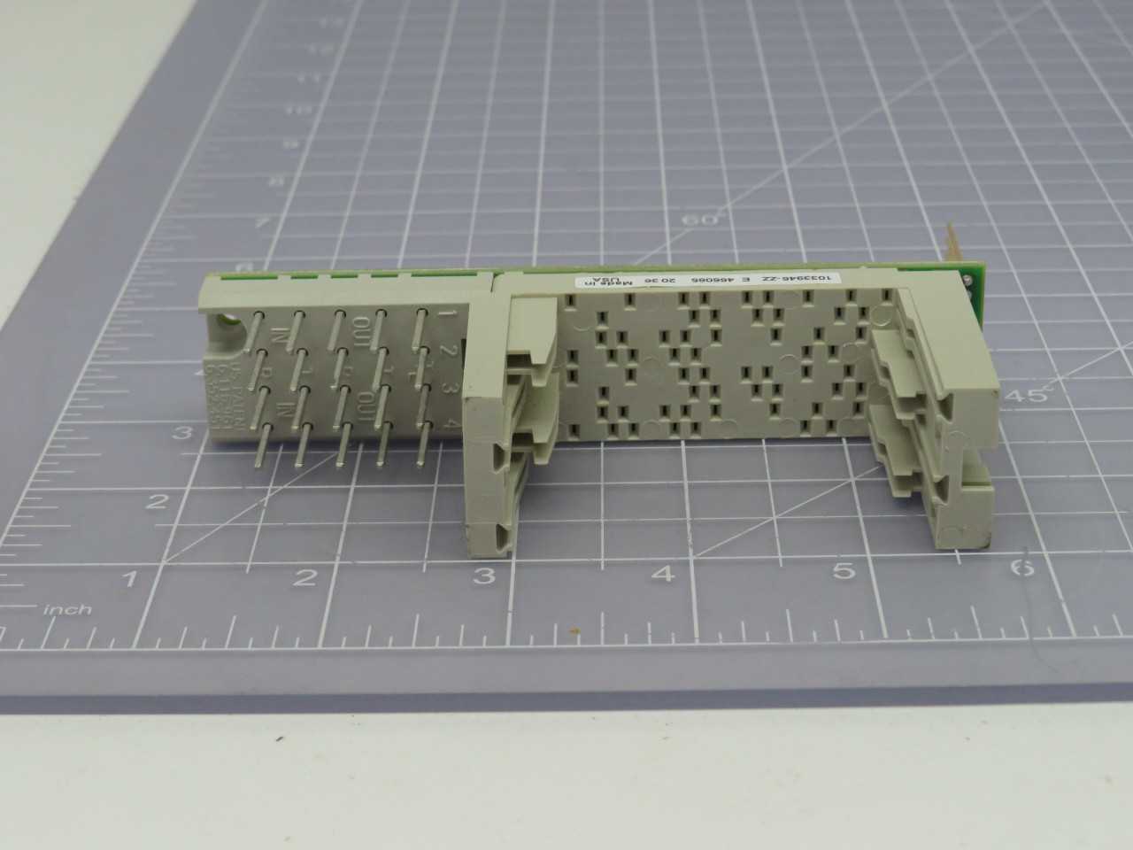 LOT OF 40 TYCO 1033946-ZZ E 466085 PCB SUB-ASSEMBLY T186903 - TERMINAL BLOCKS