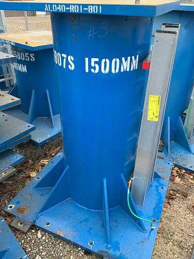 2011 HEAVY-DUTY UTICA RISER STAND FOR FANUC R2000/M900, 1500MM HEIGHT, ZERO VOLT OPERATION - ROBOT PARTS