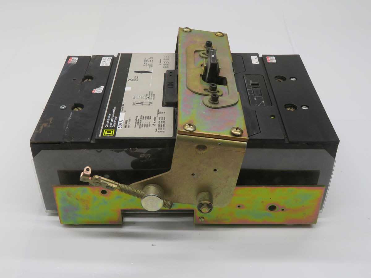 SQUARE D MHL36600 CIRCUIT BREAKERS, 3-POLE, 600A RATING, 600 VAC, 25 KAIC RATING - CIRCUIT BREAKERS