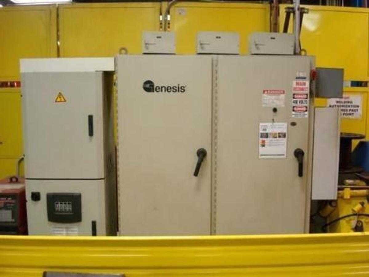 1998 GENESIS/KUKA KR 30 L15/2 WELDING CELL, 393.7" RAIL, 159" TOOL LENGTH, 2,500 LB CAPACITY - ARTICULATED ROBOTS