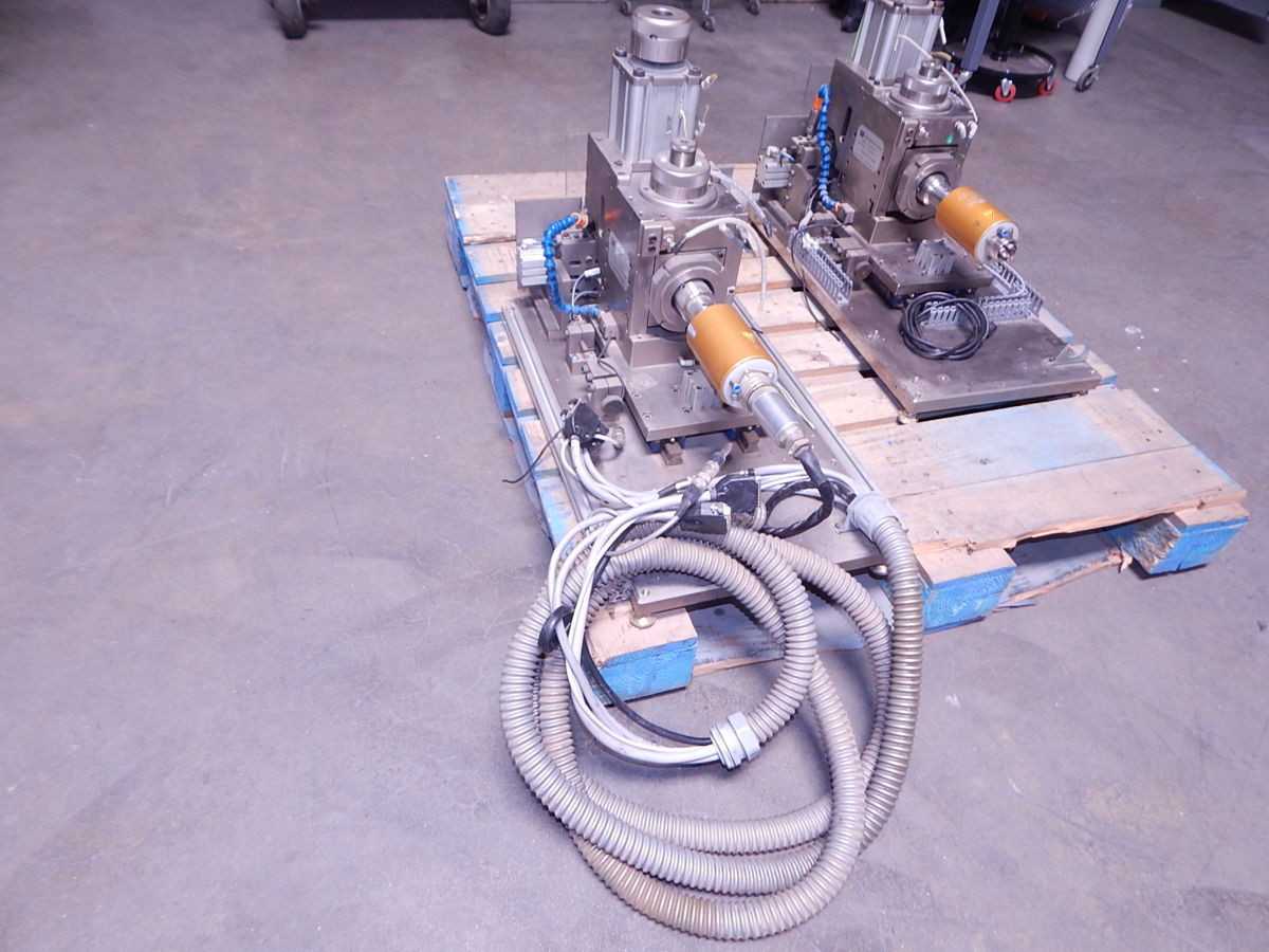 SCHUNK CONDOR II PC B 802 010 502 ULTRASONIC WELDER HEAD WITH TRANSDUCER M6615 - WELDING EQUIPMENT