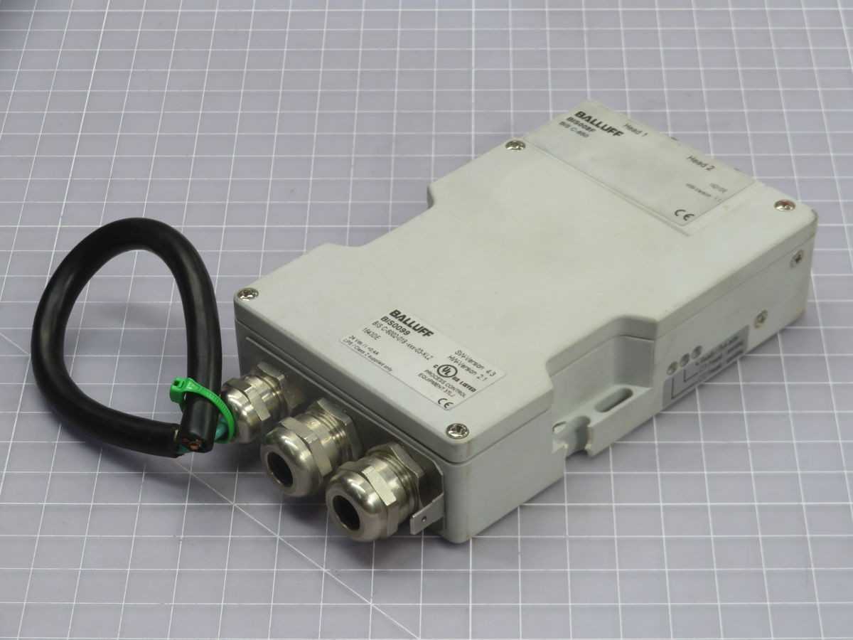BALLUFF BIS0099 CONTROLS PLCS, 19.2-28.8 VDC VOLTAGE, 350 MA CURRENT, 70, 455 KHZ FREQUENCY - SENSORS