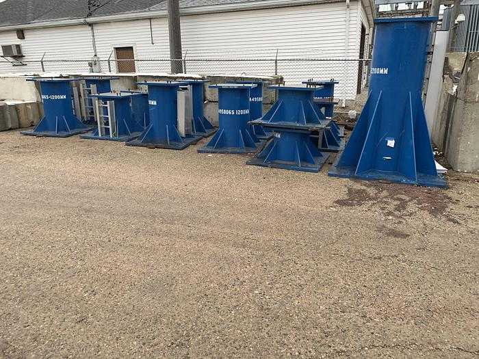 2011 UTICA ARCMATE 120IC RISER, 900MM HEIGHT, HEAVY-DUTY, PASSIVE MECHANICAL STRUCTURE - ROBOT PARTS