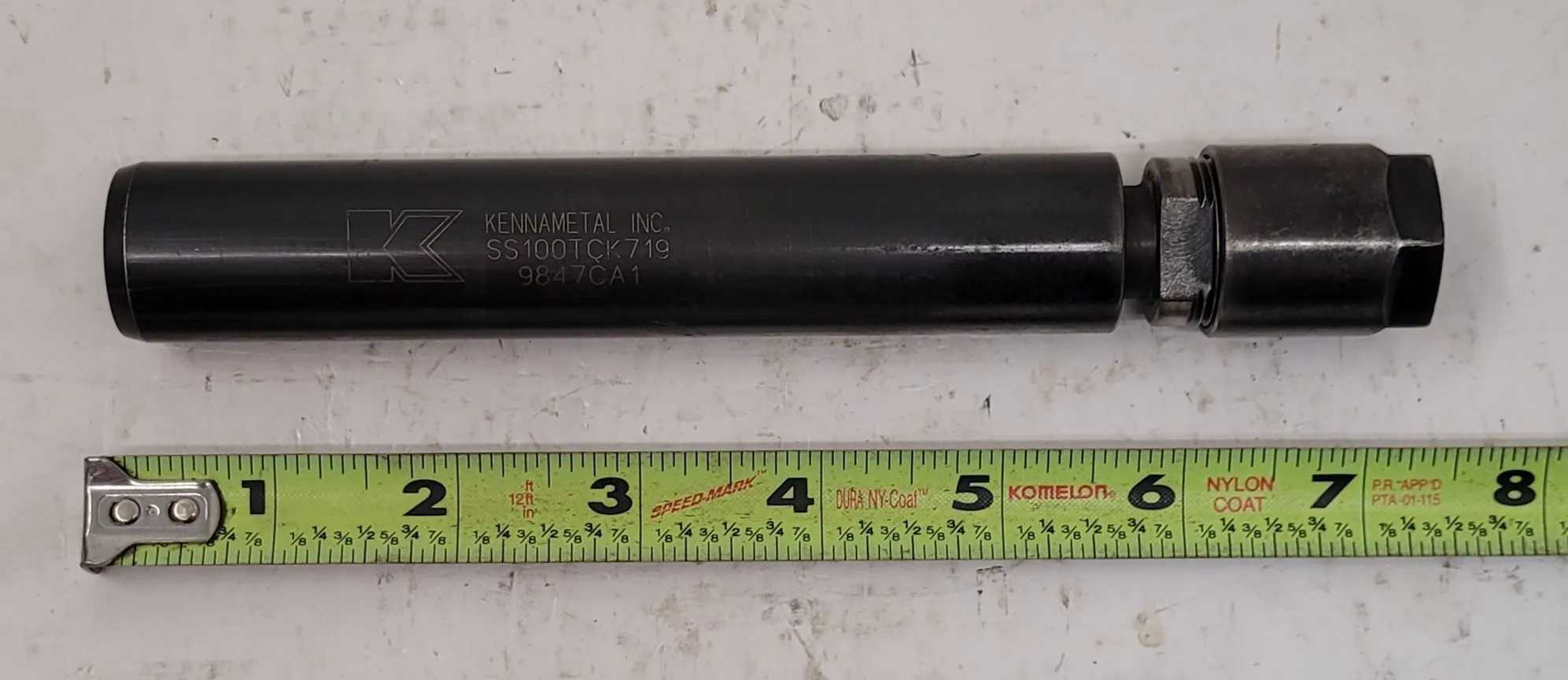 KENNAMETAL SS100TCK719 EXTENSION SHAFT - SET OF 4 - MACHINING TOOLING & PARTS