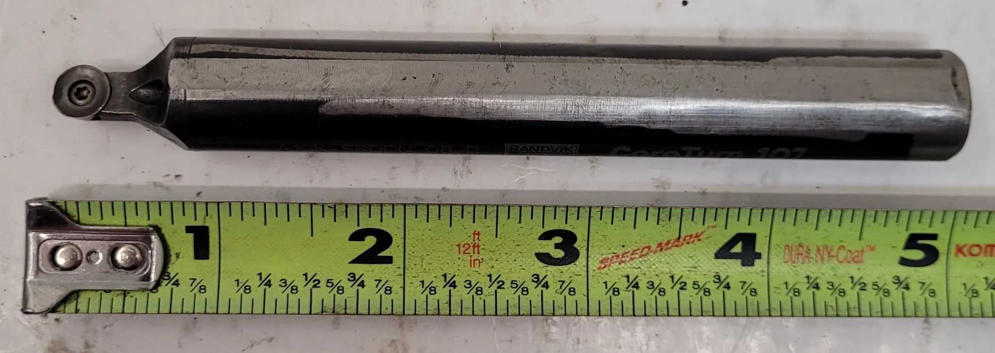 Sandvik Coromant A10K-SRDDN 08-R Coroturn 107 Boring Bar - MACHINING ACCESSORIES & TOOLING