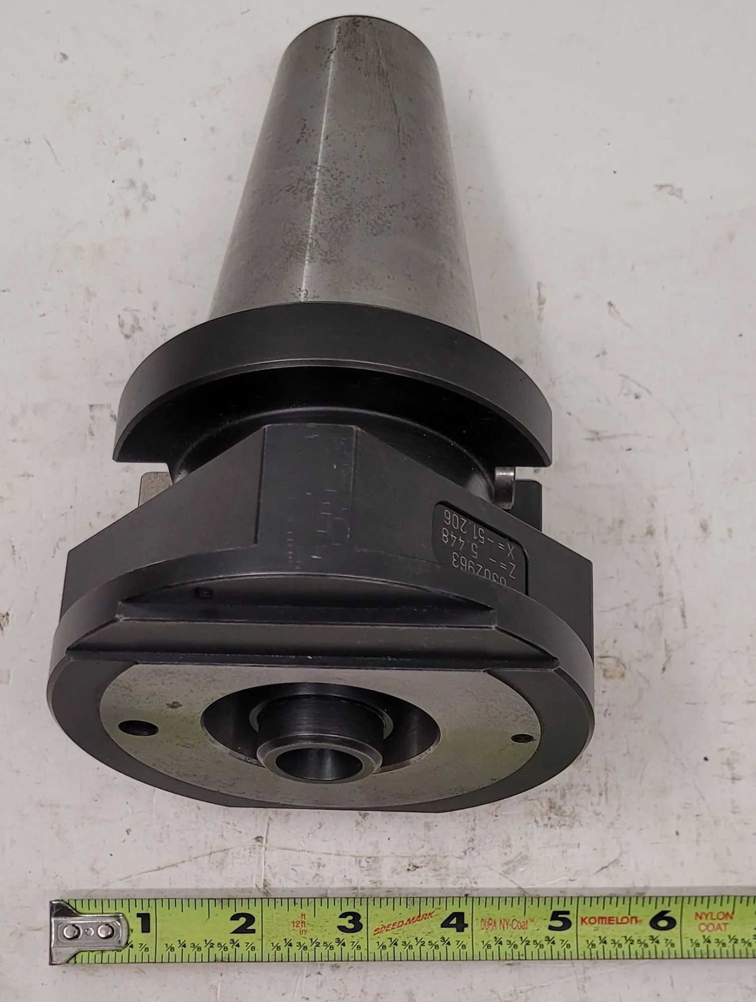 CAT50 TOOL HOLDER - 4.40" DIAMETER, 1" OUTER BORE, .55" INNER BORE, 3" PROJECTION - MACHINING TOOLING & PARTS