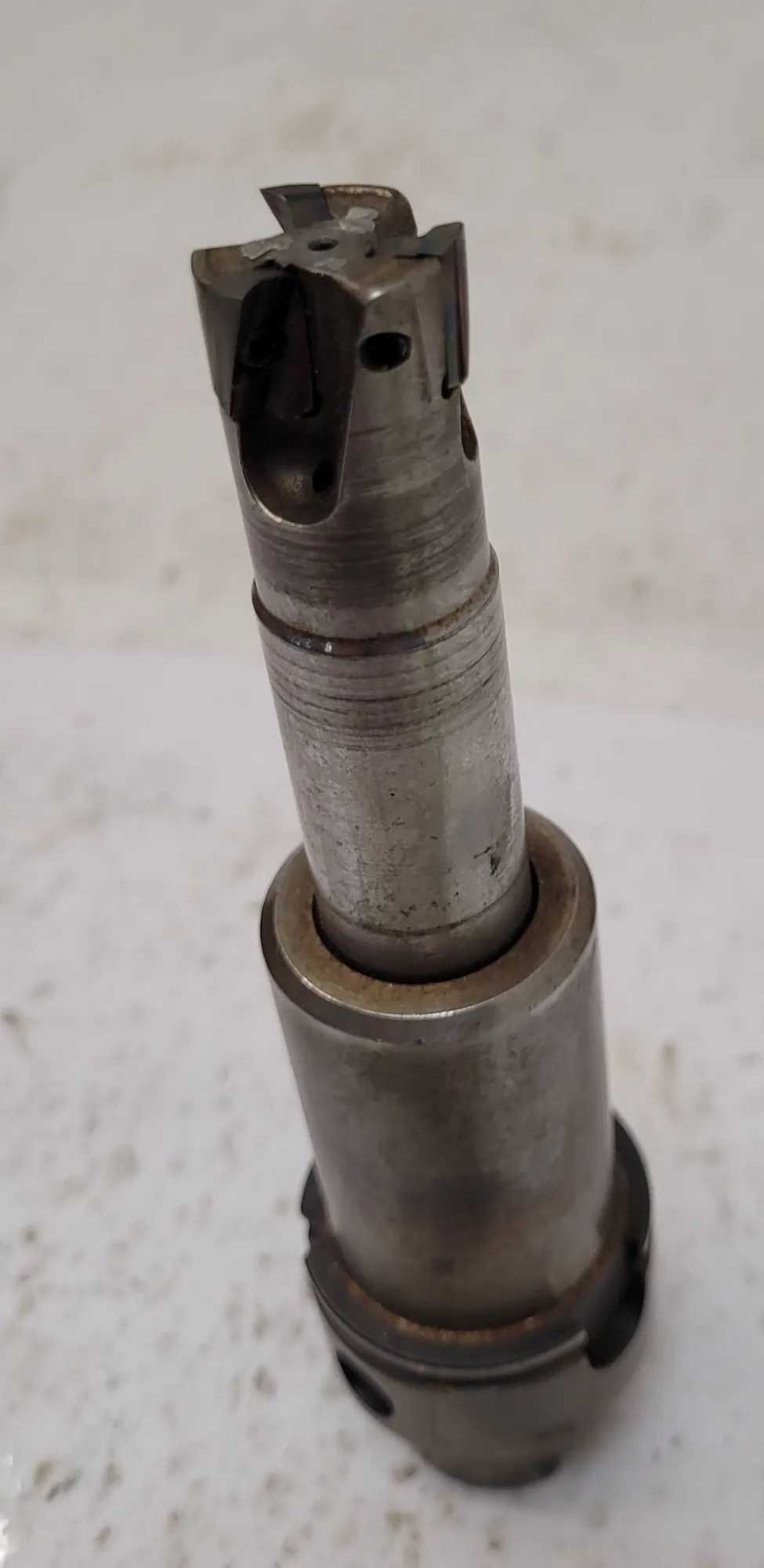PARLEC HSK40A H40 SHRINK FIT TOOL HOLDER .75IN CLAMPING DIA WITH DAISHOWA SEIKI CUTTER - MACHINE TOOLING