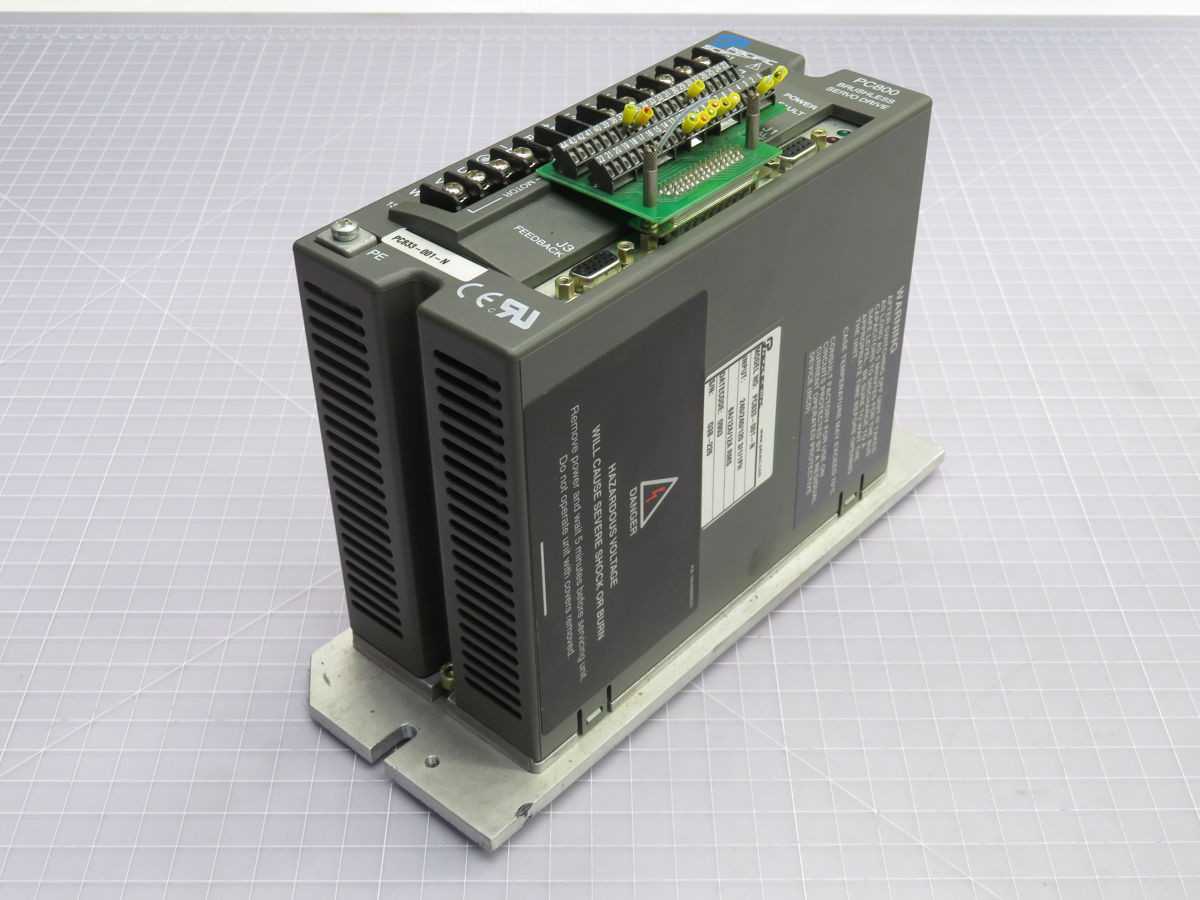 PACIFIC SCIENTIFIC PC833-001-N SERVO DRIVES, 240V INPUT, 50/60HZ, 12A CONT. OUTPUT - SERVO MOTORS