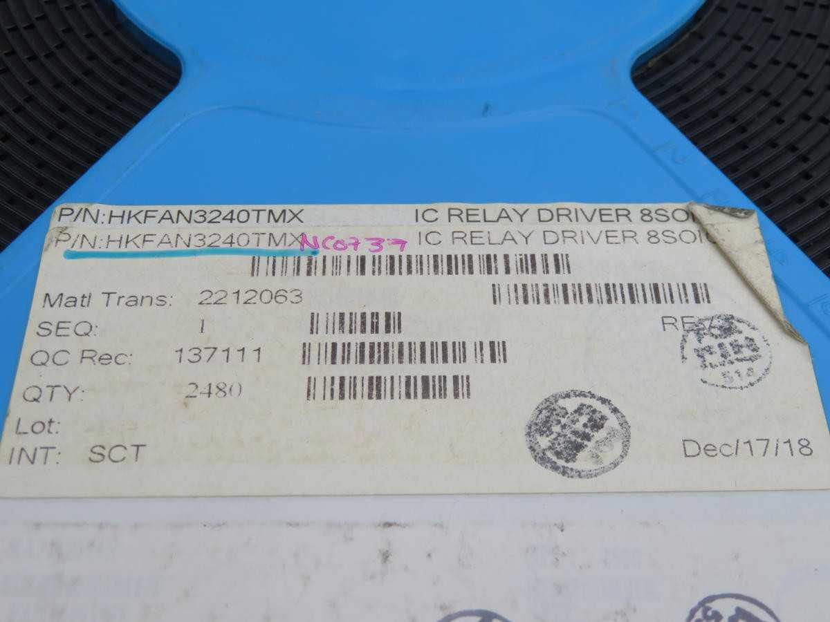LOT OF 2450 FAIRCHILD FAN3240TMX IC RELAY DRIVER - CONTROL RELAY