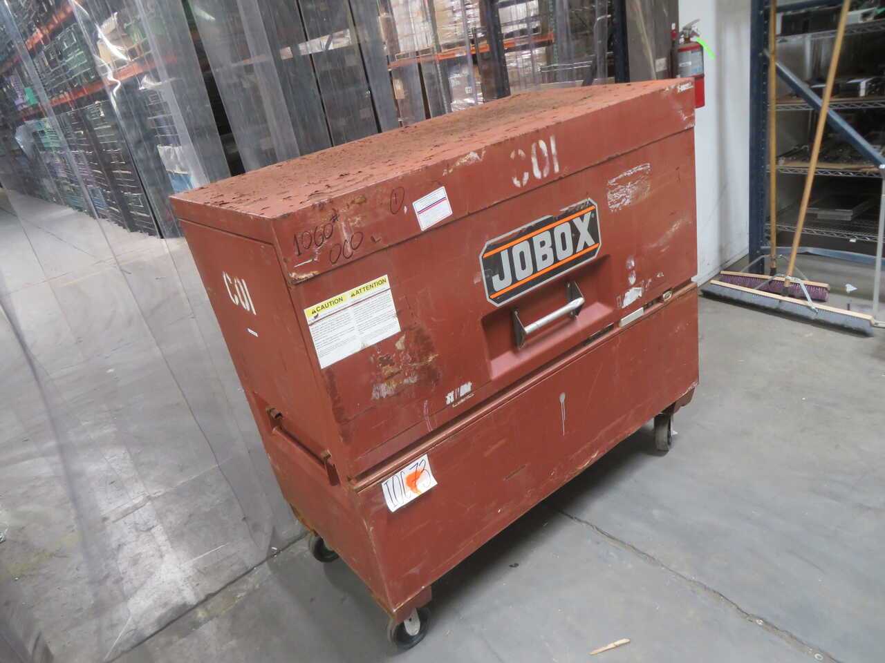 JOBOX STEEL JOB-SITE/TRUCK STORAGE BOX - JOBSITE TOOL BOX