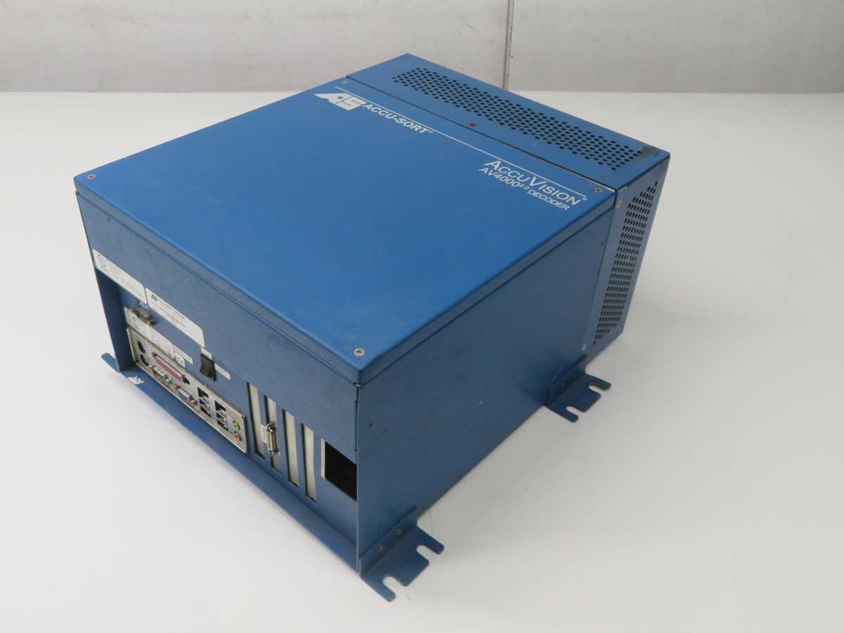 ACCU-SORT 06-AV4000-001 ACCUVISION AV4000 DECODER T269572 - SCANNERS